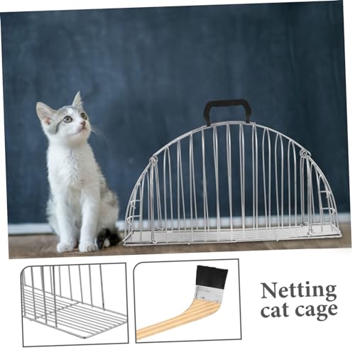 GRIRIW Gaiola Para Gatos Gaiola Para Casa De Gatos Gaiola Para Banho De Gatos Recipiente Para Transp