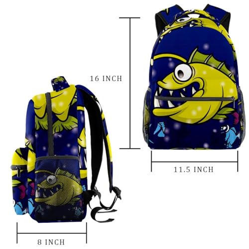 Sac à dos d'école robuste pour ados évitant le désordre multicolore