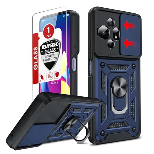 Coque TCL 50 XL antichoc de haute précision avec cache caméra et verre trempé