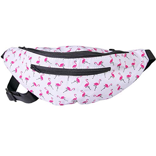 Preisvergleich Produktbild cosey Unisex Flamingos Gürtel-Tasche mit Print, normal