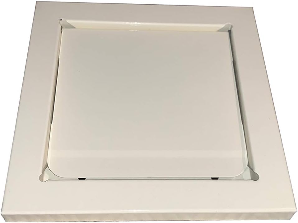 Durable 4-Inch Tan Powder Coated Metal Dryer Wall Vent Cap for House - Exterior Outdoor Dryer Vent Cover | Ideal for Bathroom Exhaust and Outside Dryer Vents | No Screen | Wall Cap | Dryer Vent Covers