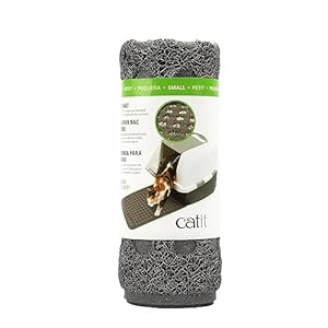 Catit Alfombra Arenera, Peq. 40 X 60 cm, Gris, 40 X 60 cm