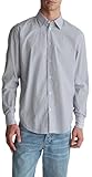 100 % coton United Colors of Benetton Camicia 52mcuq04a Chemise, Bleu, Large Homme