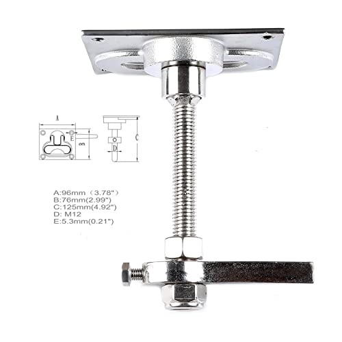 image for Mxeol Boat Cam Latch Marine Hatch Latches Flush Turning Lock Lift Hand