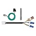CURT 56225 Vehicle-Side Custom 4-Pin Trailer Wiring Harness for Select Nissan Frontier, Pathfinder, Xterra, Suzuki Equator