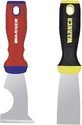 Warner Manufacturing 11501A ProGrip Series Painter's Combo Pack, 5 en 1 (10971A) y 1-1/2" Full Flex Masilla Cuchillo (90127A), Herramienta de