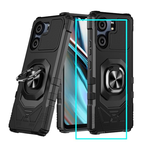 Case for Blu View 5 with Screen Protector Magnetic Ring Stand Design