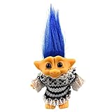 Lucky Troll Dolls,Cute Vintage Troll Dolls Chromatic Adorable for Collections, School Project, Arts...