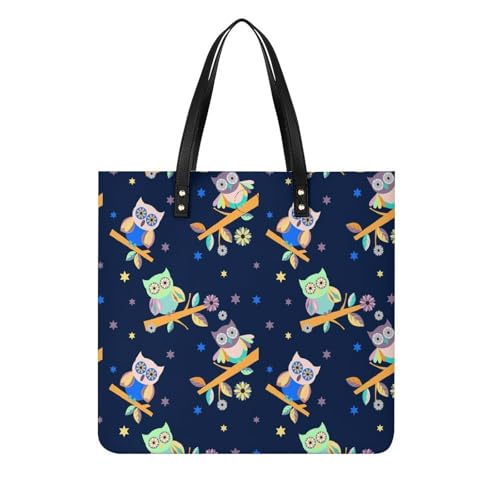 Sac à bandoulière Hibou Vert femmes : le tote bag idéal en voyage et shopping