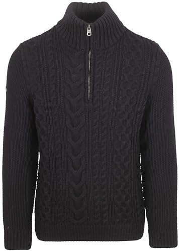 Sweat shirt Superdry Half Zip Pullover Jacob Cable EU - vue 6