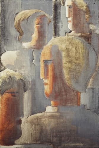 Pintura al óleo Clásicas Oskar Schlemmer Lienzo Decoración Salón Elegante