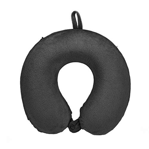 Travel Pillow,Airplane Neck Pillow for Traveling,100% Pure Memory Foam U Shaped Neck Pillow,Super Lightweight Portable Headrest Great for Airplane Chair, Car,Home,Office
