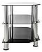 AVF Transitional Steel and Glass TV Stand for up to 42
