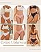 Sth Big Womens Cotton Underwear Sexy Lace Brazilian Panties Soft Breathable Cotton Bikini for Ladies 6 Pack(6I,XL)