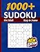 1000+ Sudoku Puzzles for Adults.: With More Than 1000 Sudoku Puzzles from Easy to Insane for adults, full solutions included