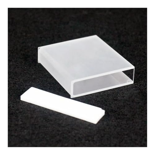 Cuvette en quartz JGS1 50mm couvercle PTFE spectrophotomètre fournitures laboratoire