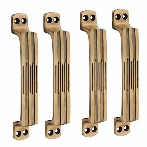 Image of GHAR DWAR Door Handle for Main Door /Door Handle /Zinc Alloy (7 Inch) Antique Finish Door Handles for Home and Office(Pack of 2 Pair)