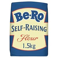 Be-Ro Self Raising Flour, 1.5kg (Pack of 1)