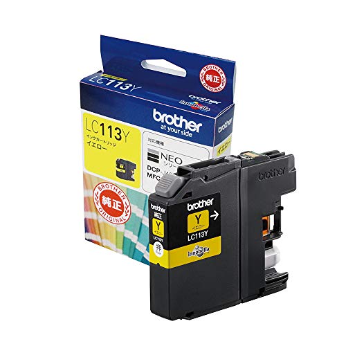brother純正】ブラザー工業 LC113Y イエローインクカートリッジ
