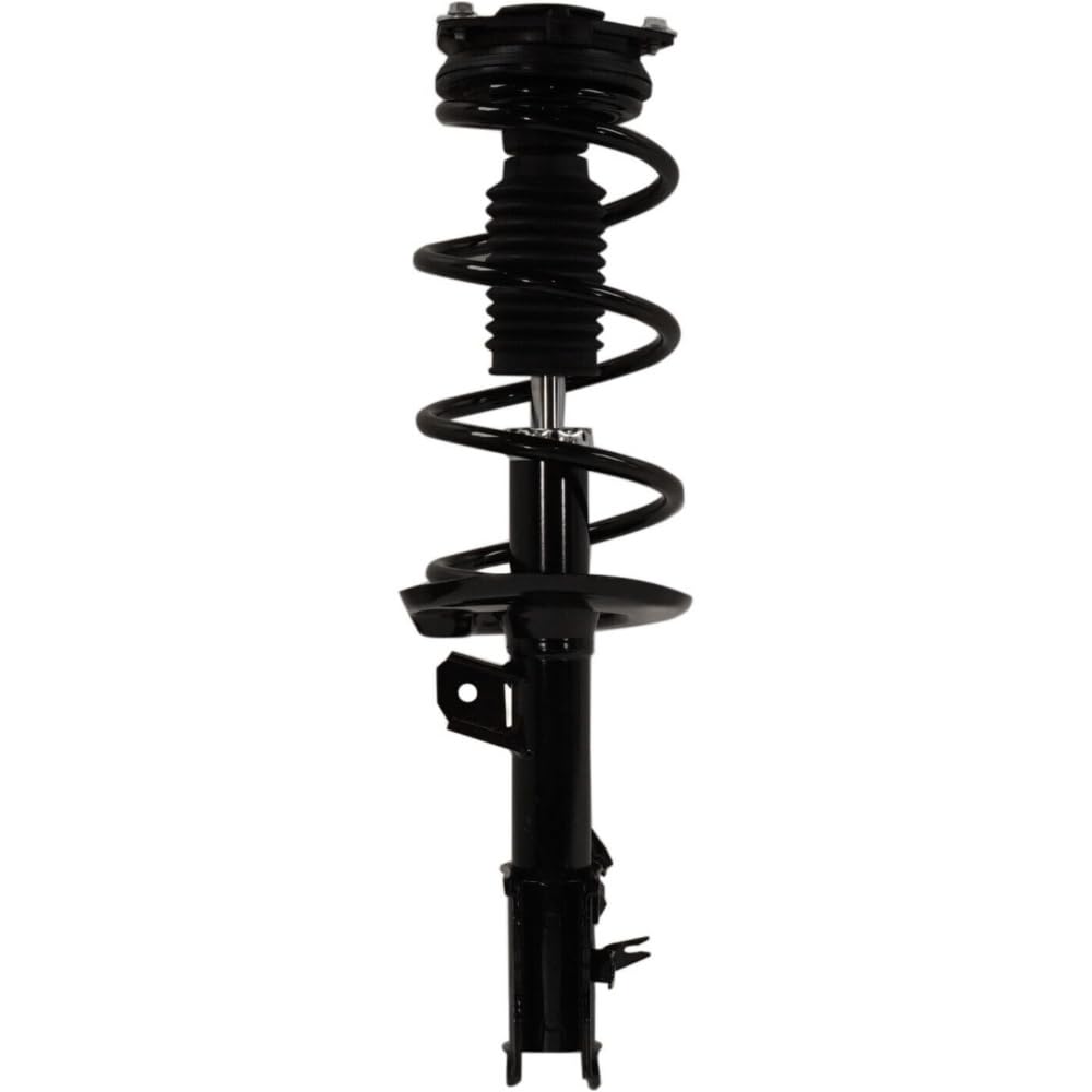 CLQWIAS Suspension Shock Absorber and Strut Assembly Front Right Passenger Side Black Non-Adjustable Twin-Tube Gas Charged FWD for Nissan for Rogue 2.5L 2008-2012