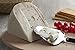 K BASIX Cheese Slicer for Block Cheese Stainless Steel,8.2 Inch Soft Rubber Handle and Comfortable Grip, Heavy Duty Cheese Plane Slicer for Hard Cheddar, Cheese Shaver & Cheese Cutter