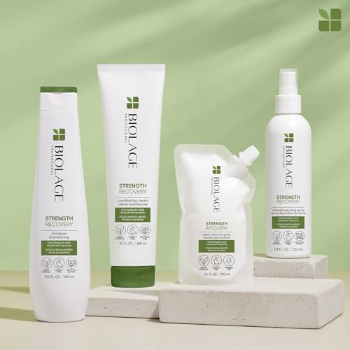 Biolage P2378400 Strength Recovery Shampoo | Gently Cleanses & Reduces Breakage | For All Damaged & Sensitized Hair | Vegan thumb #6