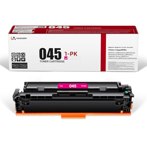 Image of 045 Magenta Toner Cartridge 1-Pack High-Yield Compatible CRG045 Toner Replacement for canon cartridge 045 magenta toner for Color imageCLASS MF634Cdw MF632Cdw LBP612Cdw MF631Cn MF633Cdw Printer