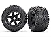 Produktbild Traxxas 8672 Reifen auf Felge schwarz montiert (Talon EXT 3.8)