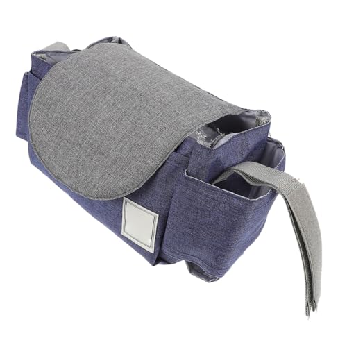 Bolso Organizador para Paseo con Cochecito Azul miniatura 1