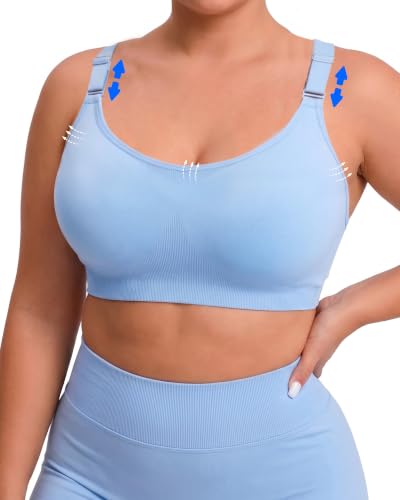 Image of FITTIN Support Sports Bra for Large-Bust: Adjustable for More Workouts