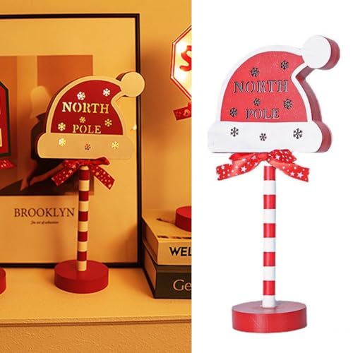 Letrero de Navidad para patio impermeable con luces LED brillantes de alta resistencia 8