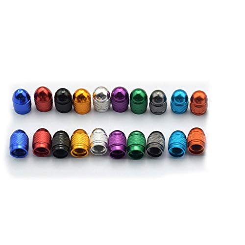 DER 4pcs / Pack Theftproof Alluminio Ruote Auto