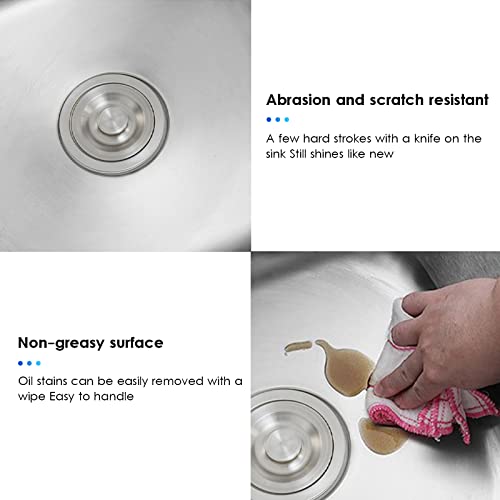 Évier commercial 304 à grand compartiment pour une installation durable