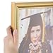 ArtToFrames 16x20 inch Gold Foil on Pine Wood Picture Frame, WOM0066-81375-YGLD-16x20