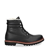 Material: Napa Grass Hidro. Panama Jack Panama 03 Aviator, Botas Militar para Hombre, Negro (Negro C2), 40 EU
