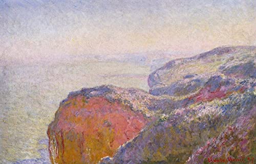 Affiche impression toile Val Saint Nicolas Claude Monet peinture murale salon 60x90cm