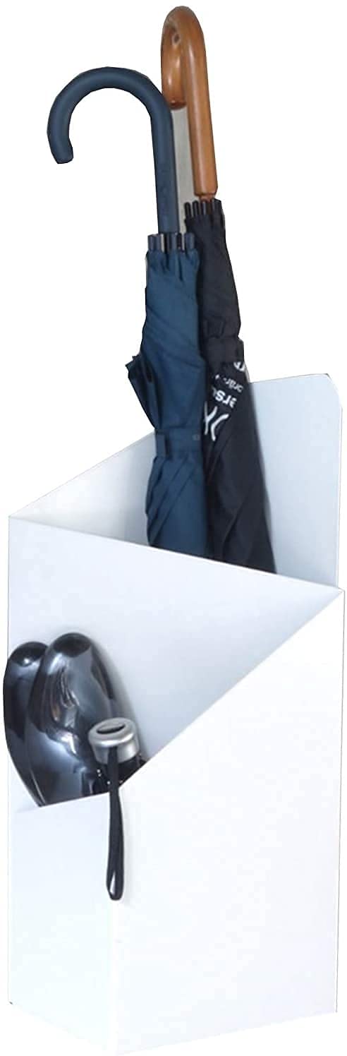 Seau de parapluie en fer forgé haut de gamme à double couche protectrice