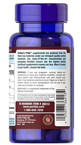 Puritan's Pride Tart Cherry Turmeric Complex-60 Capsules #TOP1