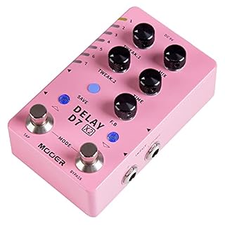 Pédale d’effet MOOER D7 DELAY X2 - Les Beatles, Paul McCartney, John Lennon, RIngo Starr, George Harrison Pédale d'effet MOOER D7 DELAY X2 – Image 3