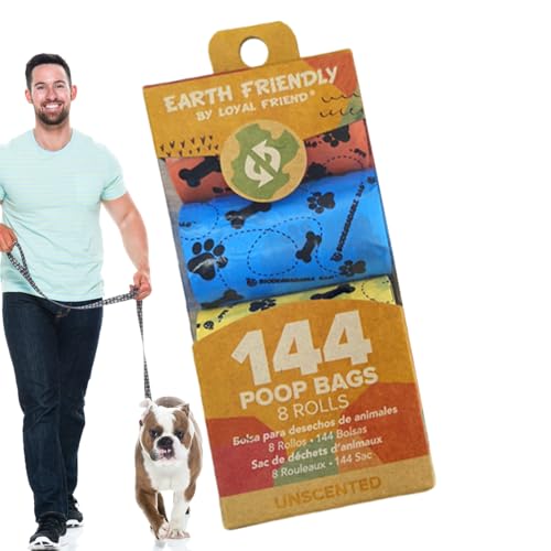 Bolsas de basura para perros, suministros grandes a prueba de fugas para mascotas, bolsas de basura para perros y gatos, para cachorros, gatos, pequeños, medianos y grandes, basura, basura, caminar