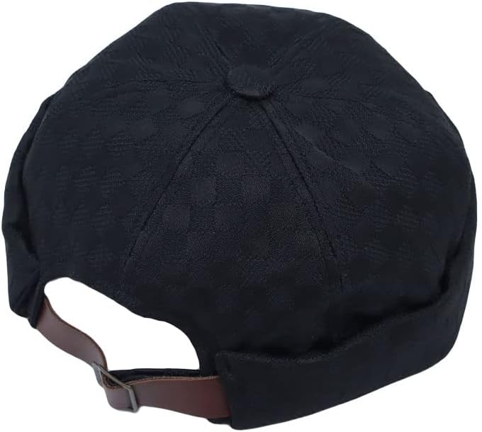 WITHMOONS Watch Cap Beanie Plaid Docker Brimless Harbour Hat YT51432