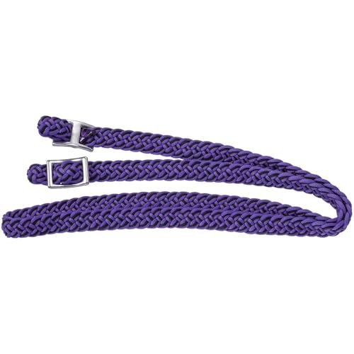 Tough 1 Mini Poly Contest Reins 3/4inx5ft Red/Black