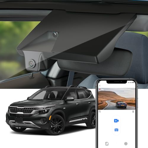 Fitcamx 4K Dash Cam Suitable for Kia Seltos 2021 2022 ...