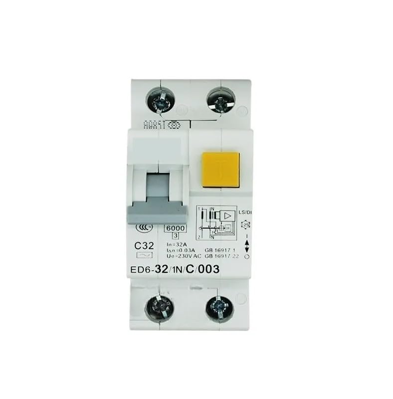 Disjoncteur de fuite ED6-32/1N/C/003 protection surcharge tableau