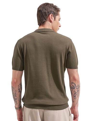 Image of Highlander Men's Polo Tshirt | Flat Knit | Regular Fit | Polo T-Shirt for Man