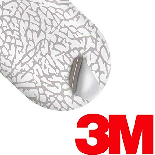 Skinit Decal Audio Skin Compatible with Samsung Galaxy Buds+ - Officially Licensed Skinit Originally Designed Elephant Print White Design