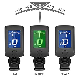 Btuty Accordeur numérique électronique à clipser avec écran LCD pour guitare, basse, ukulélé, violon C/D - Les Beatles, Paul McCartney, John Lennon, RIngo Starr, George Harrison Btuty Accordeur numérique électronique à clipser avec écran LCD pour guitare, basse, ukulélé, violon C/D – Image 3