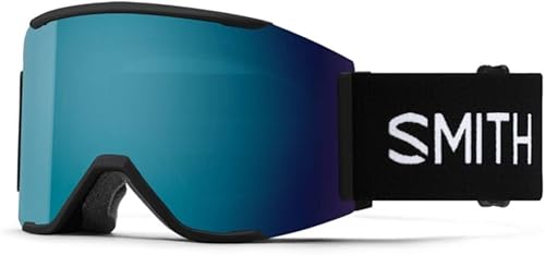 Vista 75 de SMITH Squad MAG - Gafas con lente ChromaPop, tecnología de cambio de lente fácil para esquí y snowboard, para hombres y mujeres Negro