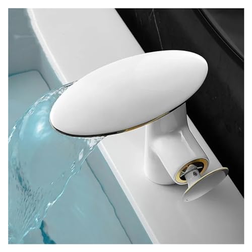 Grifos de cocina con caída de cascada y control monomando en latón resistente 2
