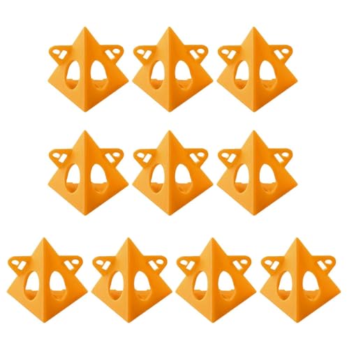 ペイント サポート ピラミッド | 10個のペイント乾燥ラック,耐久の塗料乾燥ブロック ベアリングのペンキを 注ぐ付属品のための 250 ポンド，ピラミッド型ペイントスタンド、木工用ペイントテントスタンド、塗料吹き付け三角スタンド補助器具の10本パック
